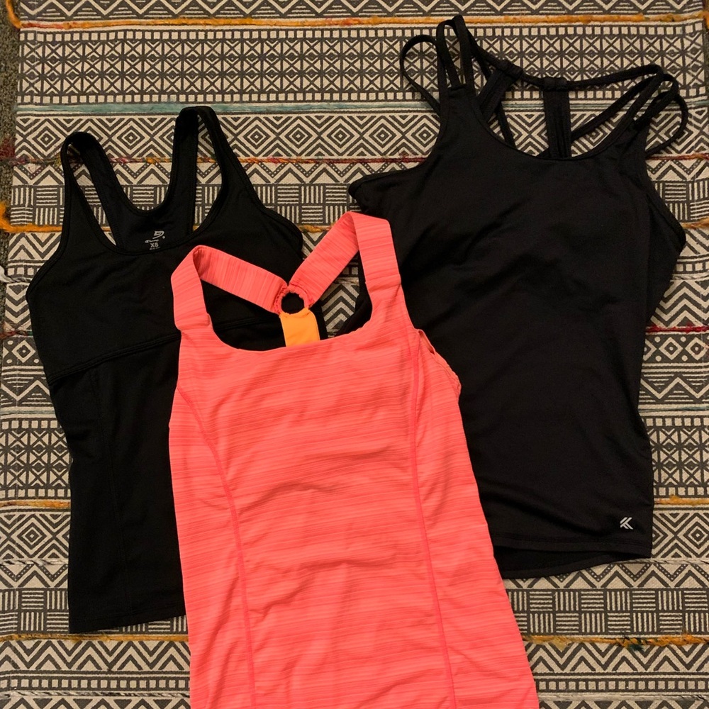 Bundle of 3 work out tank tops
